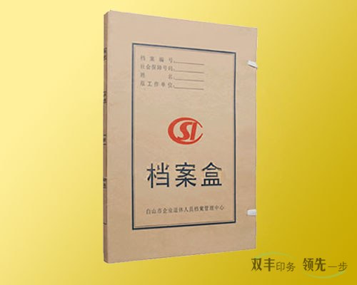 保險(xiǎn)公司檔案盒制作